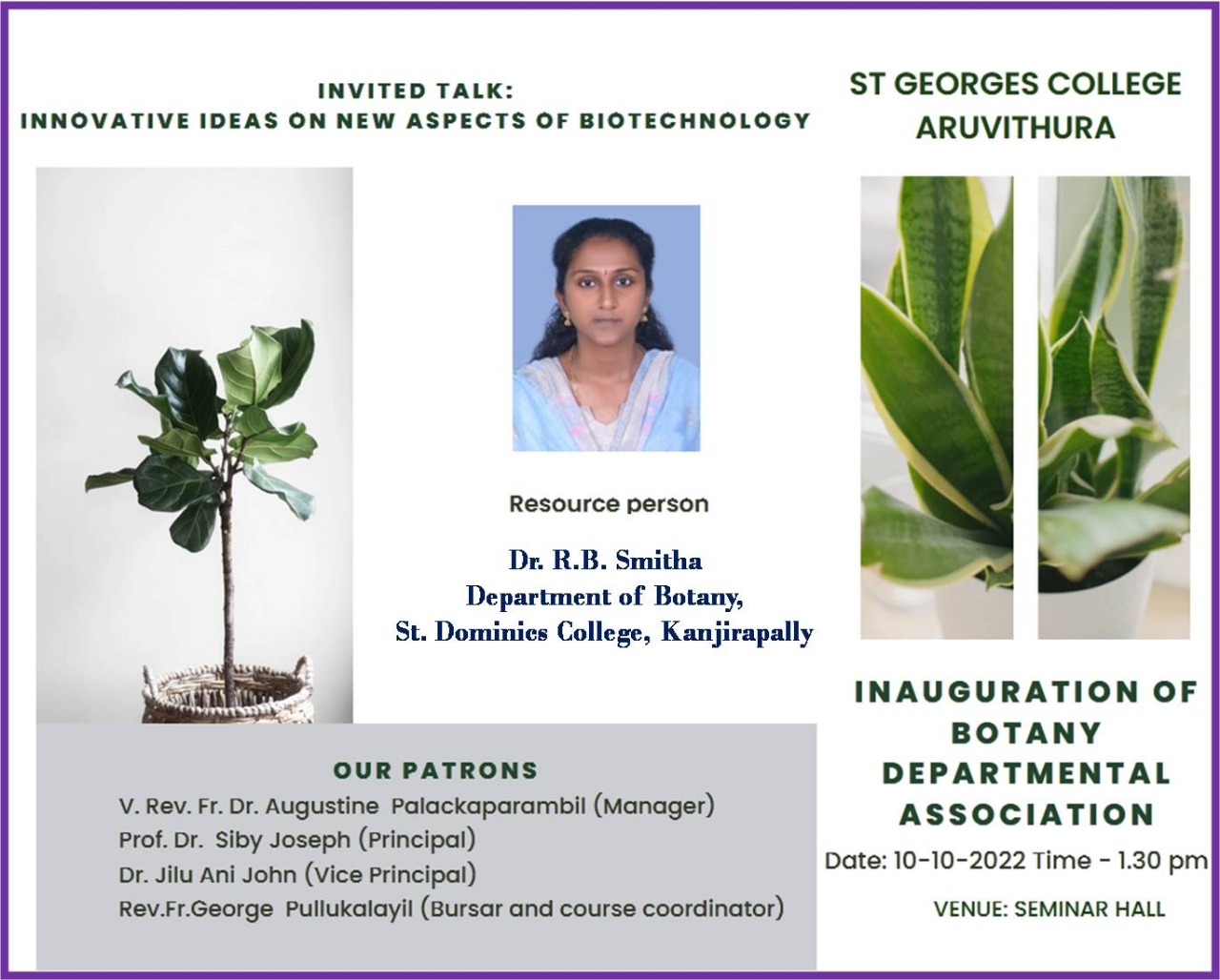 Innovative Ideas on new aspects of biotechnology